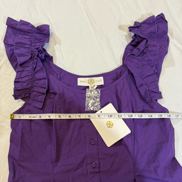 Anna Cate NWT Jules Top with purple size XS - Picture 8 of 11